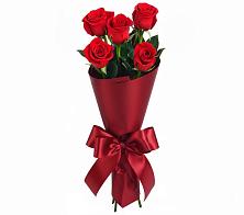 Букет 5 Красных роз Эдлесс Лав в Советской Ставропольского края