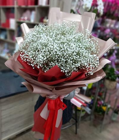 Букет цветов из: Гипсофила в Советской Ставропольского края