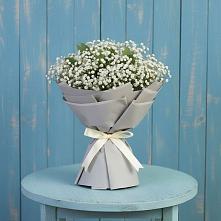 Букет цветов из:  Гипсофила в Советской Ставропольского края