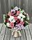 Букет цветов из: Альстромерии, Гвоздики, Розы и Хризантемы в Советской Ставропольского края