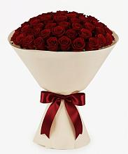 Букет 101 Бордовая роза Блэк Бакарра в Советской Ставропольского края