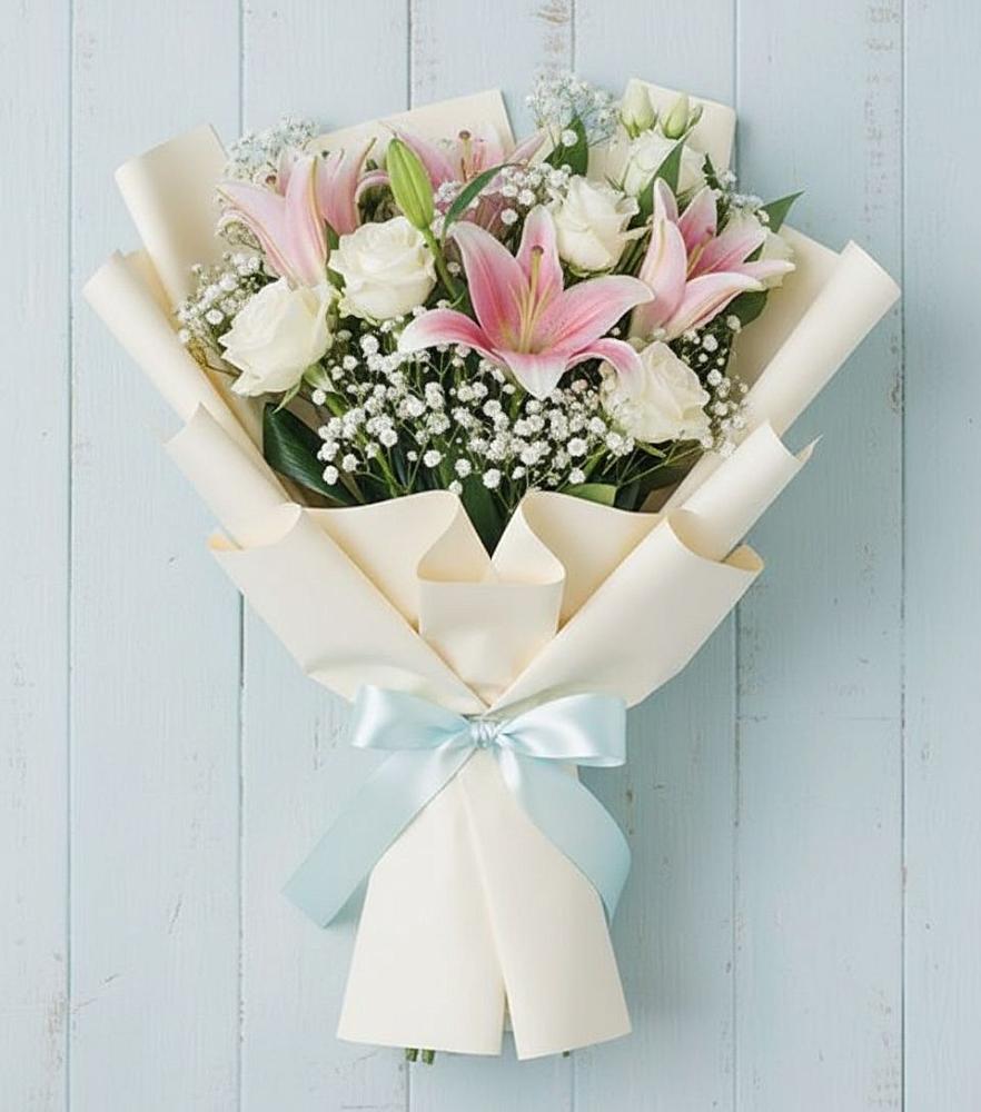 Букет цветов из: Лилии в Советской Ставропольского края