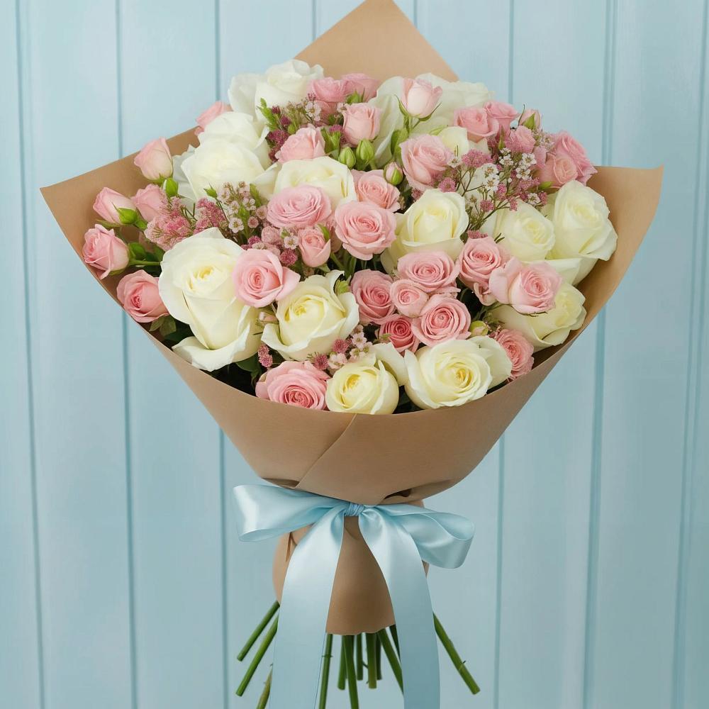 Букет цветов из: Розы в Советской Ставропольского края
