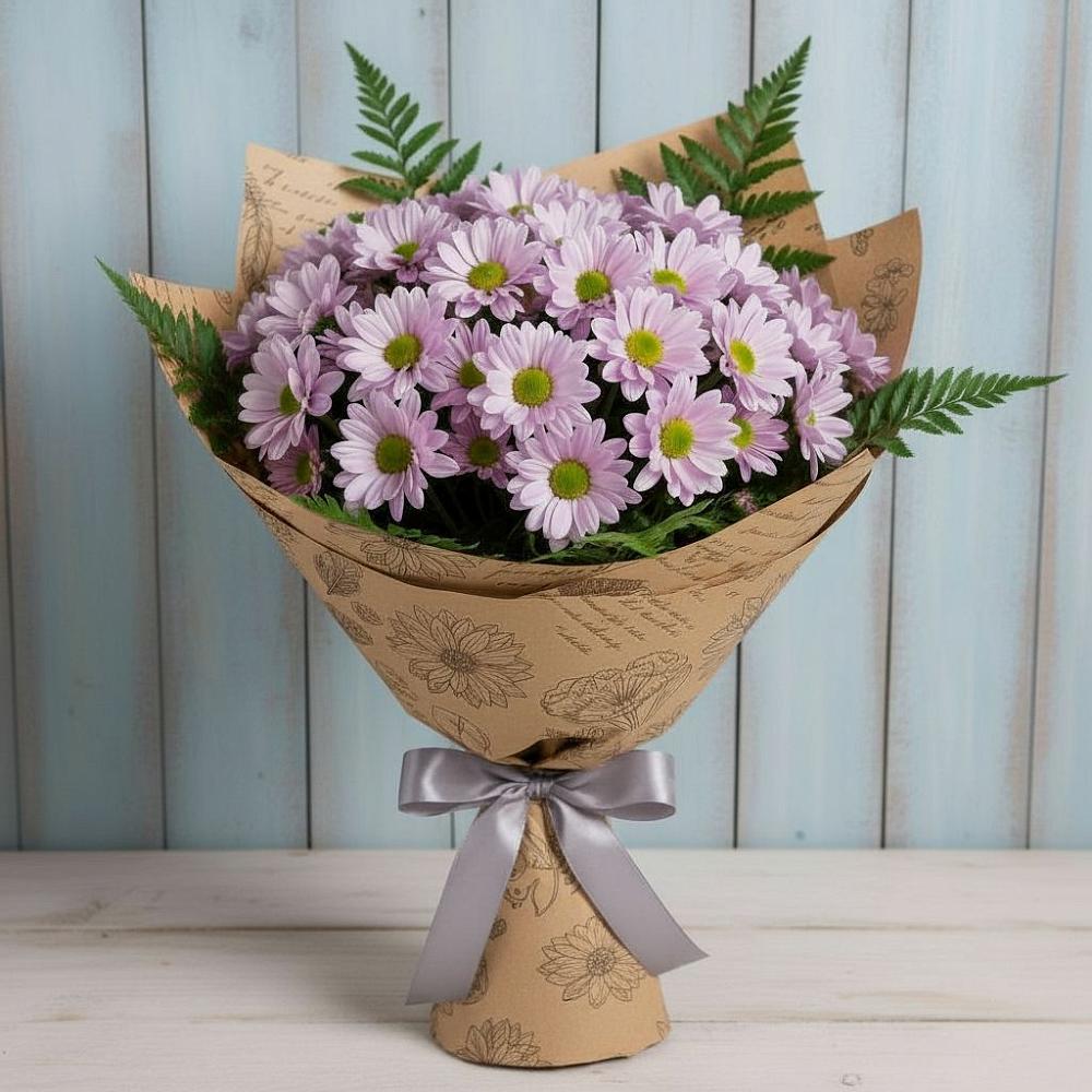 Букет цветов из: Хризантемы в Советской Ставропольского края