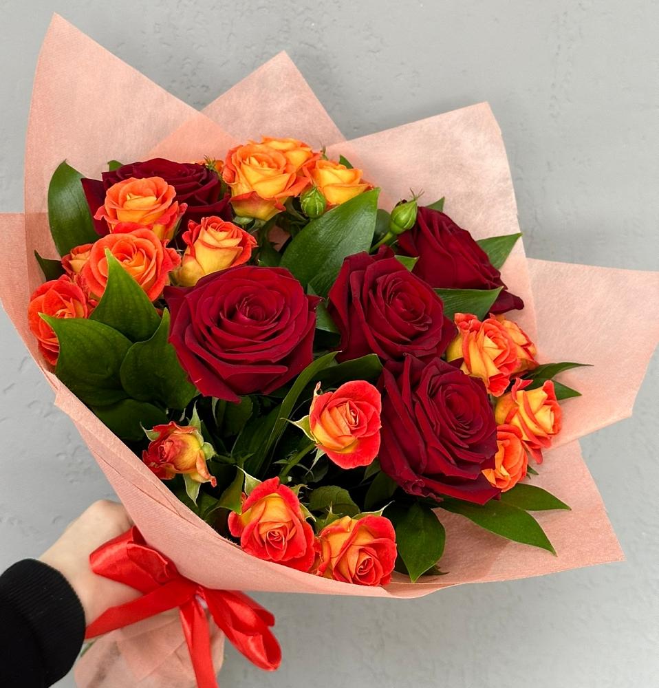 Букет Любовь и восторг в Советской Ставропольского края