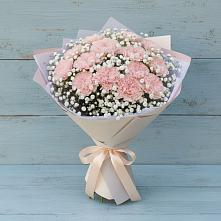 Букет цветов из:  Гвоздики в Советской Ставропольского края