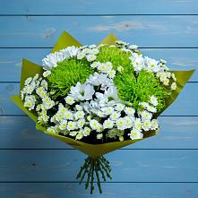 Букет цветов из:  Хризантемы в Советской Ставропольского края