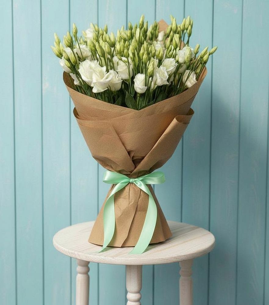 Букет цветов из: Лизиантусы в Советской Ставропольского края