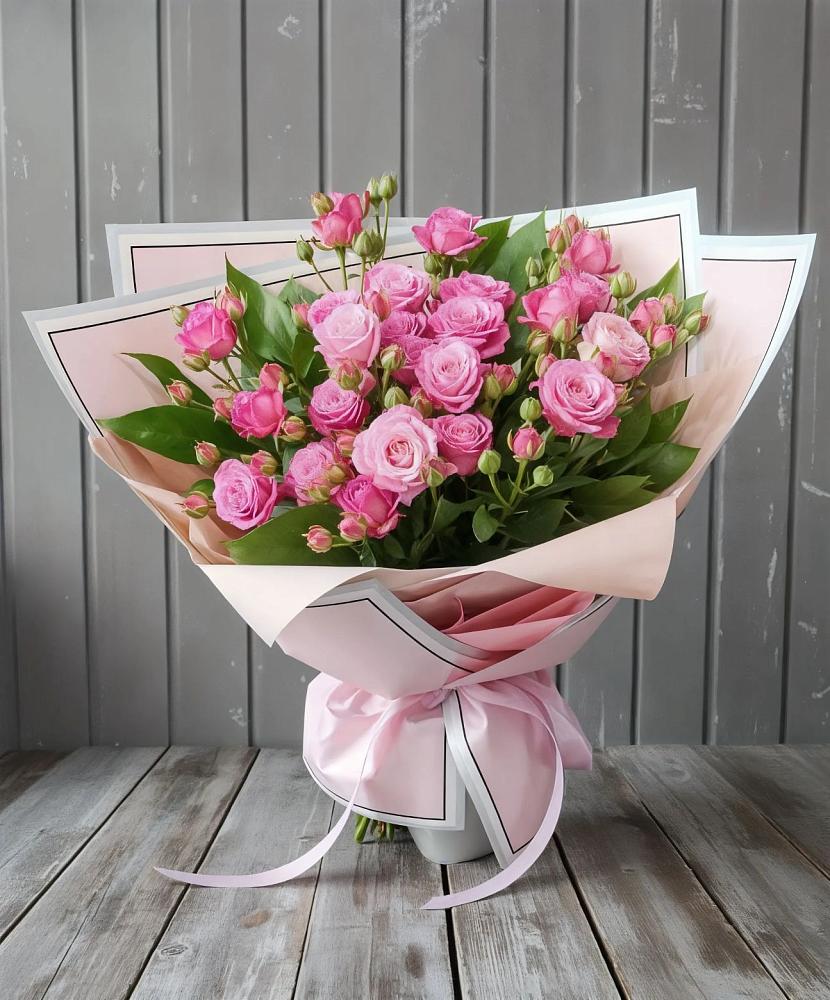 Букет Розовый кустик в Советской Ставропольского края