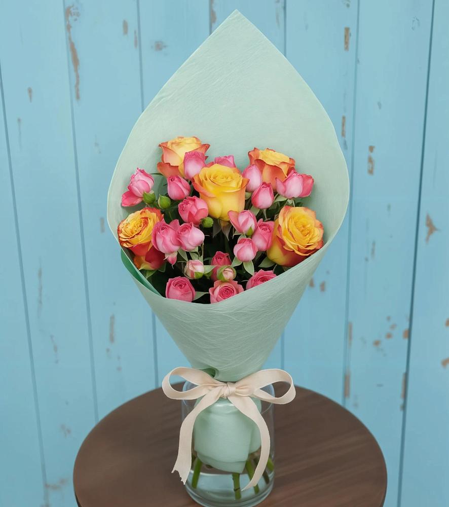 Букет цветов из: Розы в Советской Ставропольского края