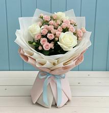 Букет цветов из:  Розы в Советской Ставропольского края