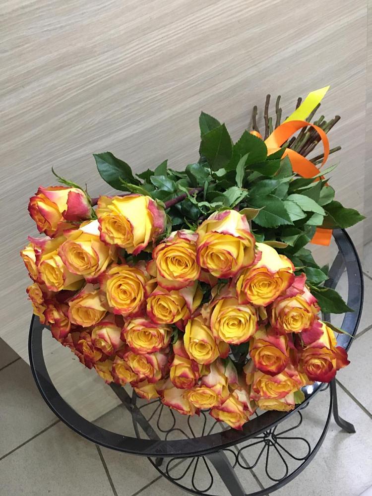 Букет Желтые розы в Советской Ставропольского края