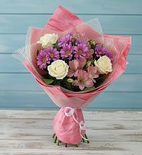 Букет цветов из:  Герберы в Советской Ставропольского края
