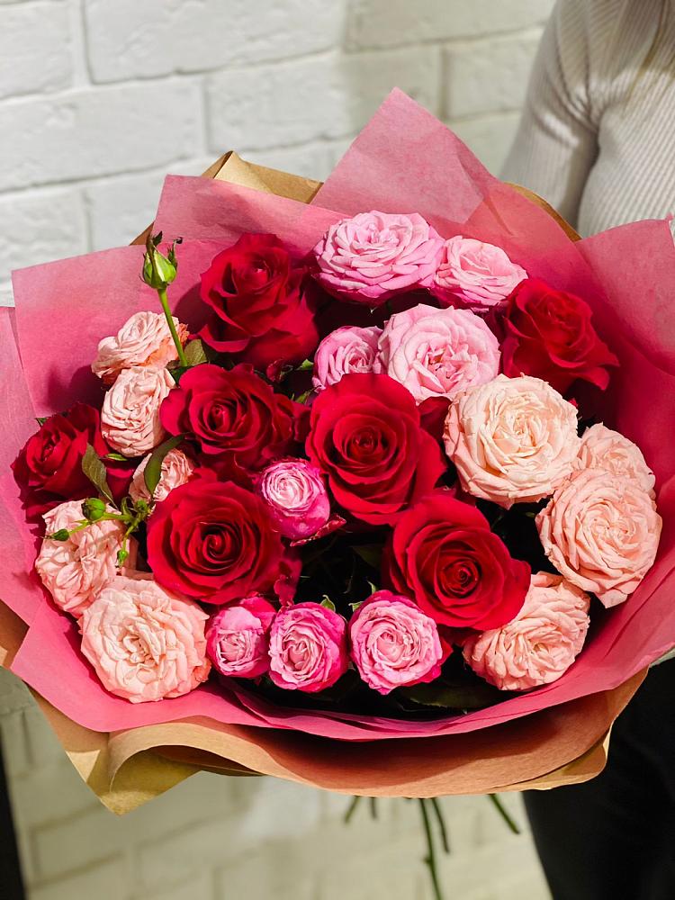 Букет цветов из: Розы в Советской Ставропольского края