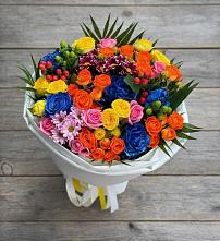 Букет цветов из:  Розы и Хризантемы #REPLACE_PRED# Советской Ставропольского края