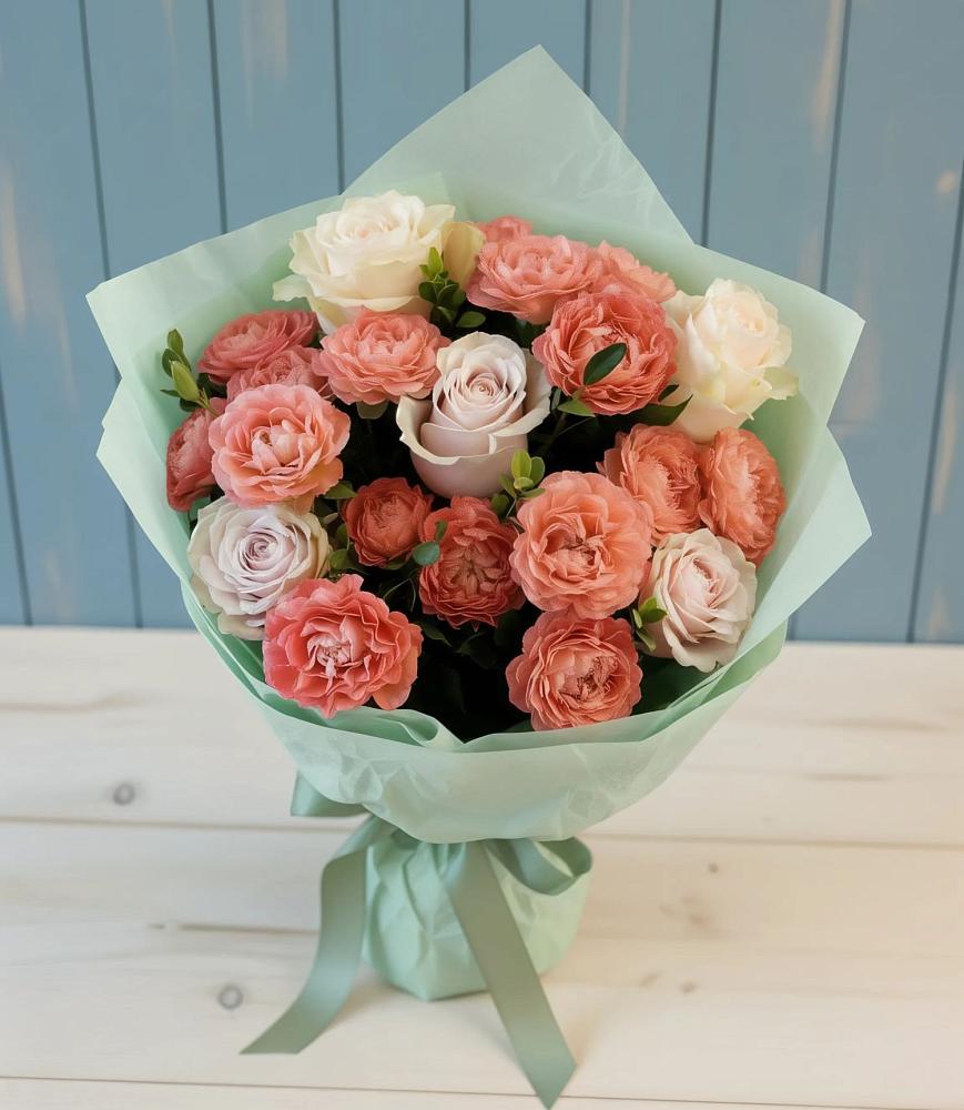 Букет цветов из: Розы в Советской Ставропольского края