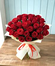 Букет 29 Красных роз в Советской Ставропольского края