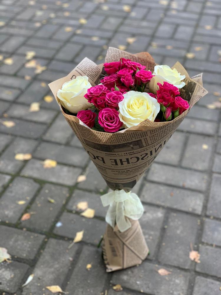 Букет цветов из: Розы в Советской Ставропольского края