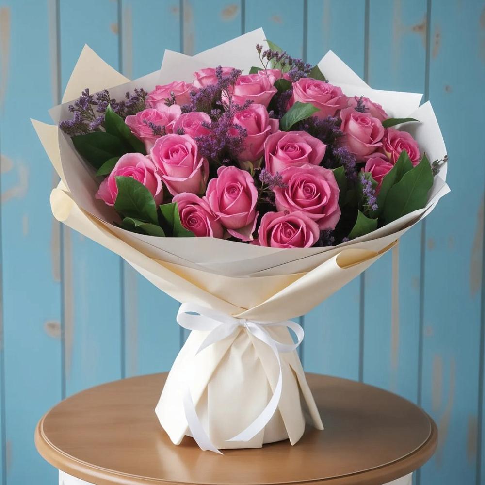 Букет цветов из: Розы в Советской Ставропольского края