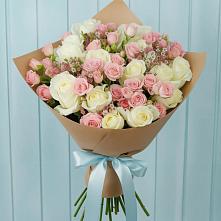 Букет цветов из:  Розы в Советской Ставропольского края